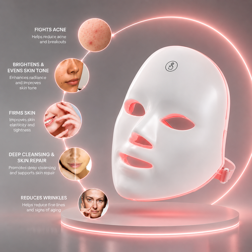 Redora™ 7LED Red Light Therapy Mask